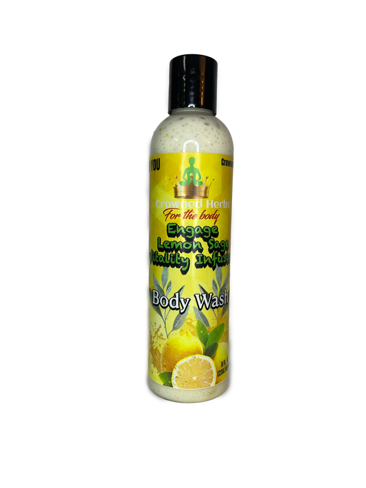 Engage Lemon Sage Vitality Infusion Body Wash - Luxurious cleansing experience but also nourish, heal, and protect the skin!!!